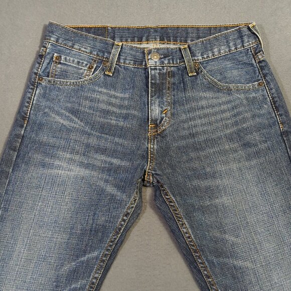 Levi's Jeans Men's 30x30 Blue 527 Slim Fit Boot Cut Denim - Picture 5 of 11